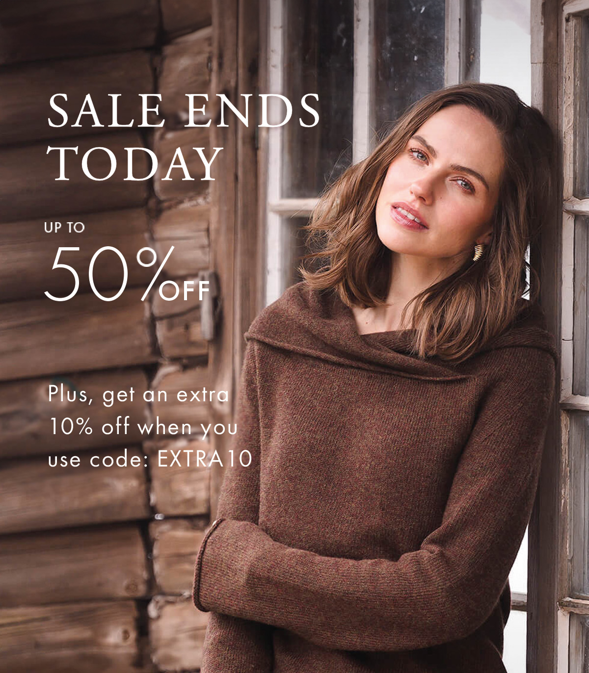 Sale ends today