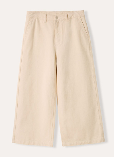 Wide Leg Cropped Jeans