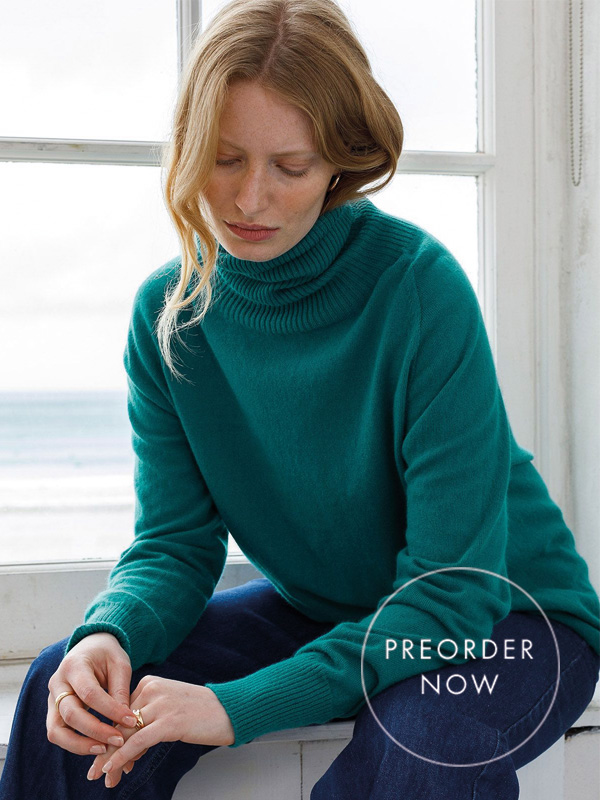Supersoft Slouch Roll Neck Jumper