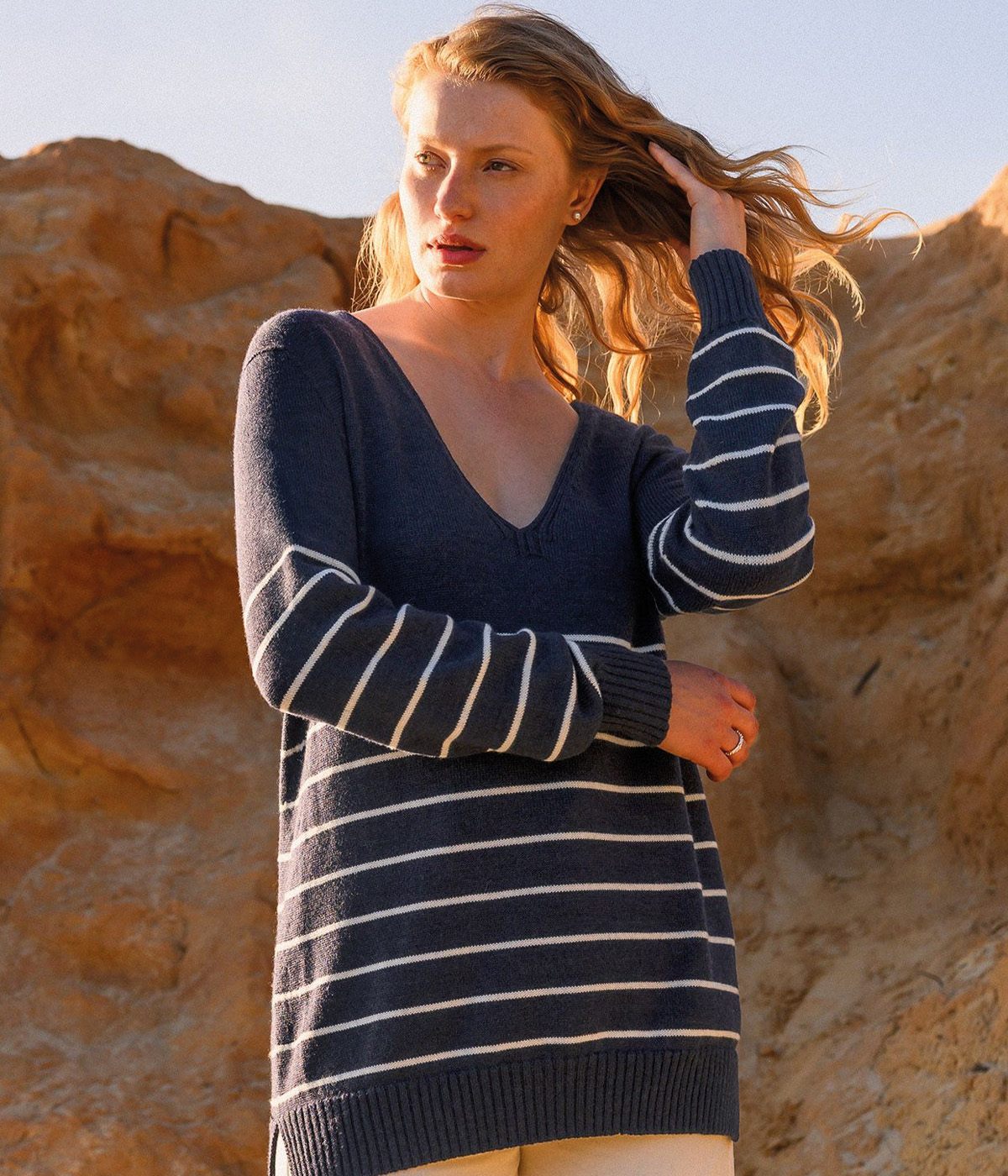 Merino V Neck Jumper