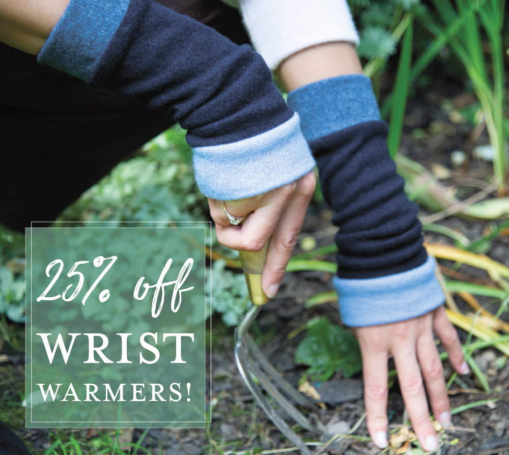 25% off Wrist Warmers