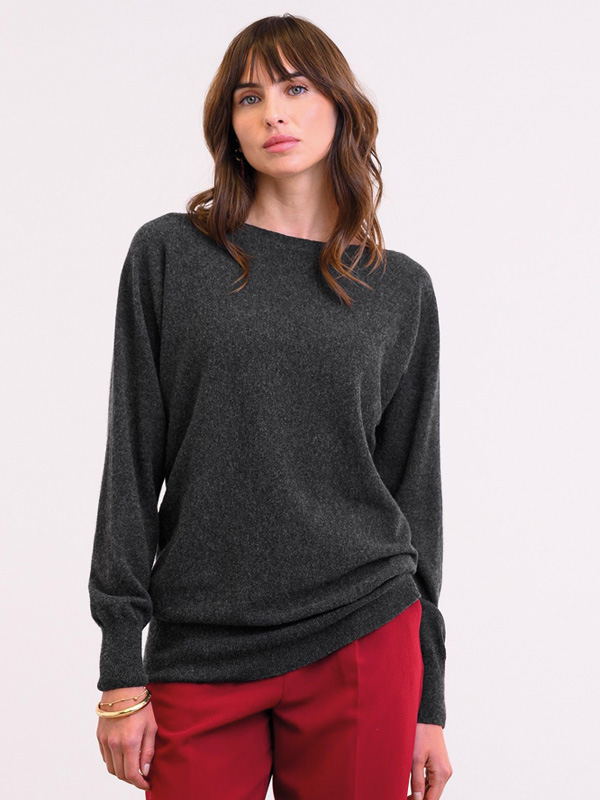 Supersoft Slash Neck Jumper
