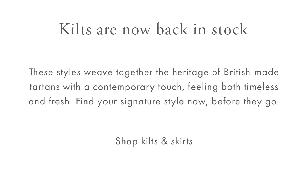 Shop Kilts & Skirts