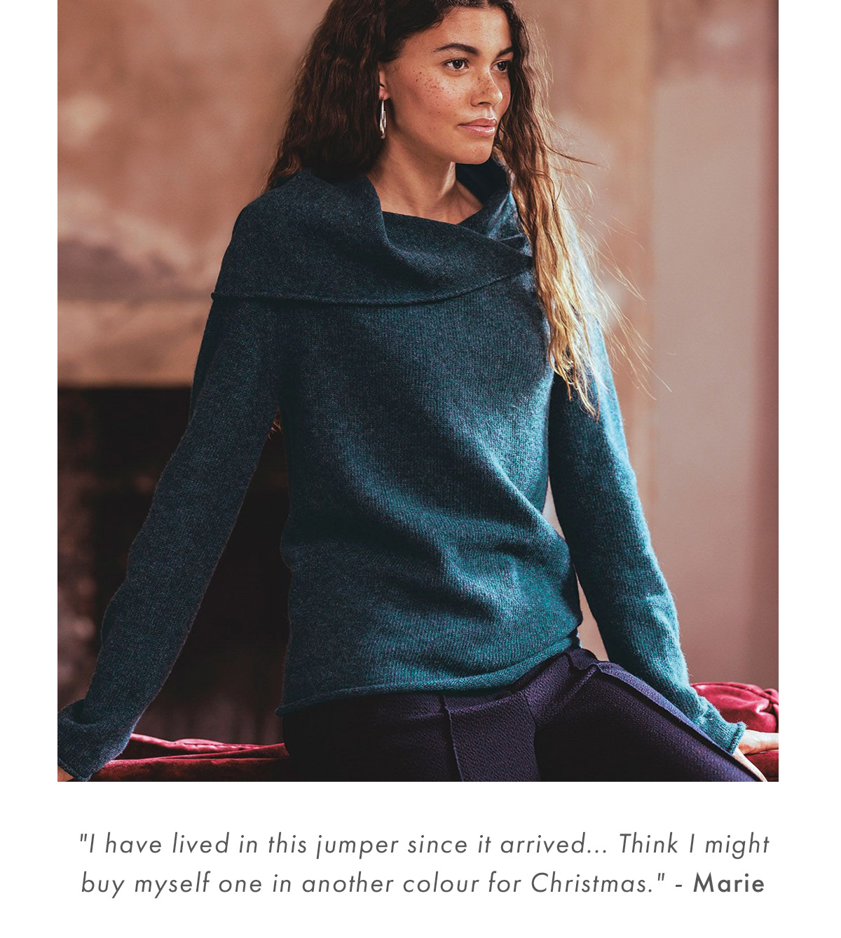 Supersoft Collared Slouch Jumper