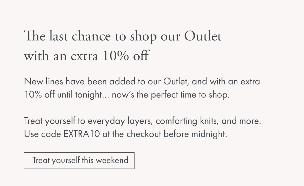 Treat yourself this weekend