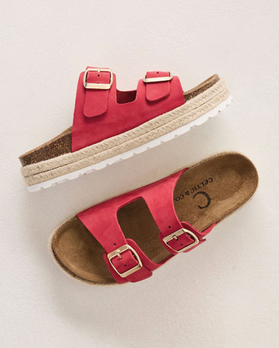 Double Buckle Sandals