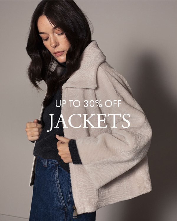 Up to 30% Off Jackets