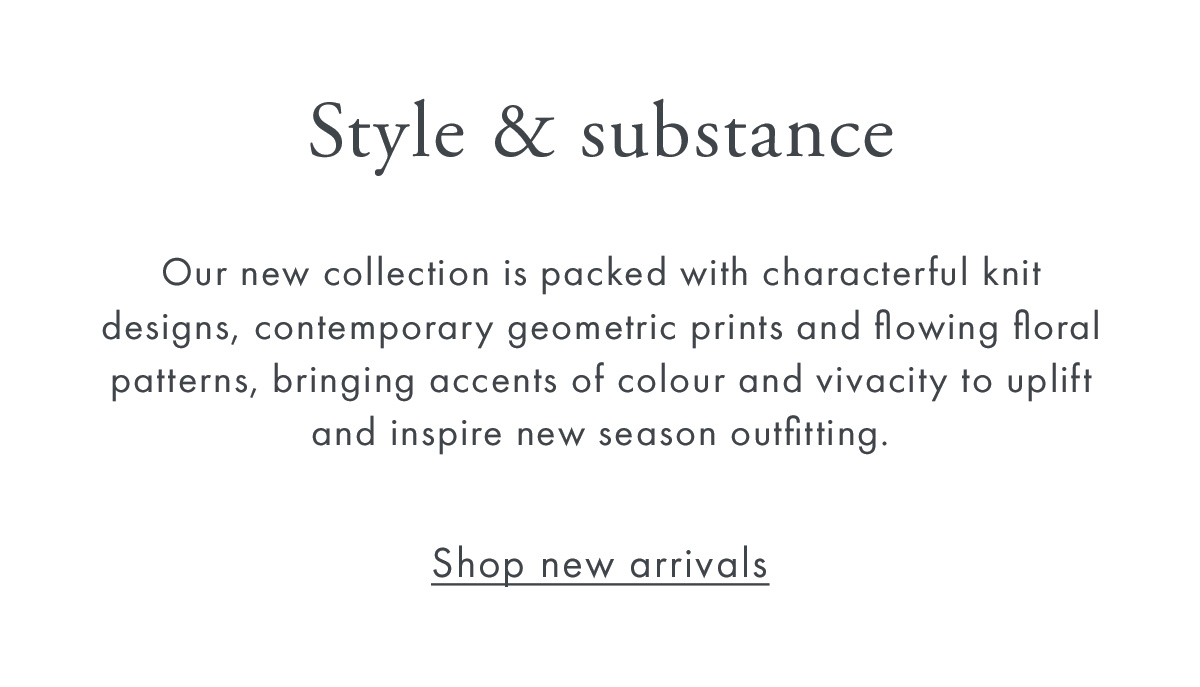 Style & substance