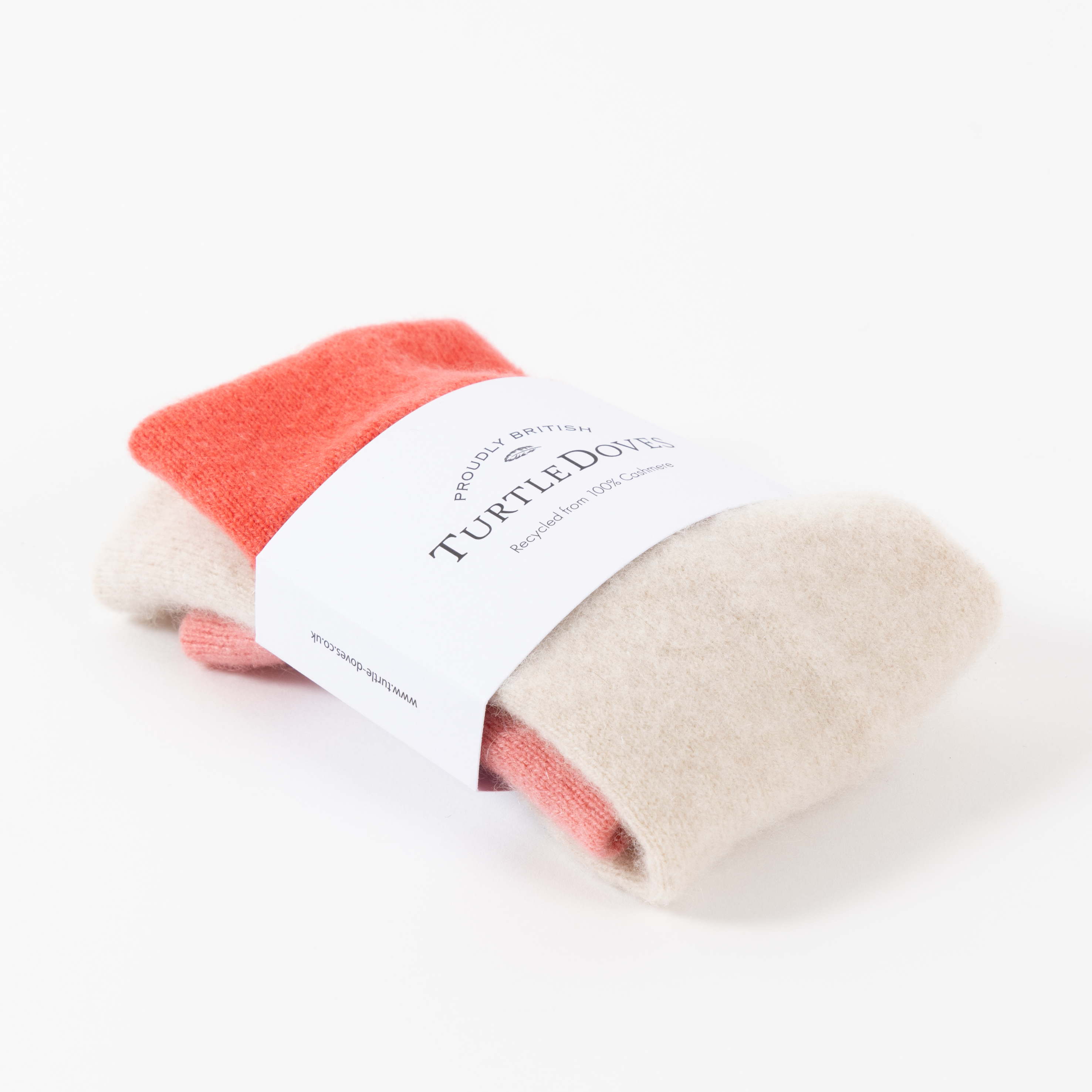 Beige Cashmere Wrist Warmer 