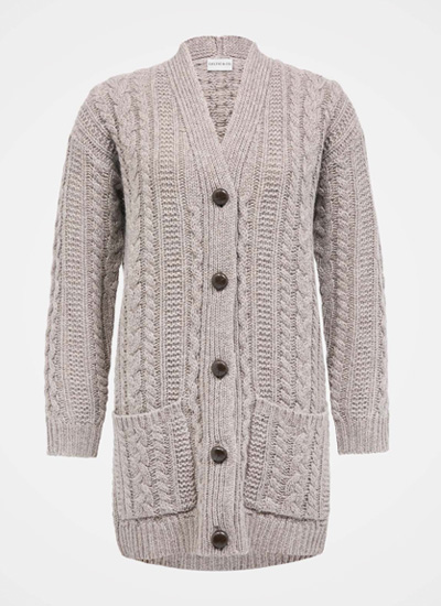 Cable Boyfriend Cardigan