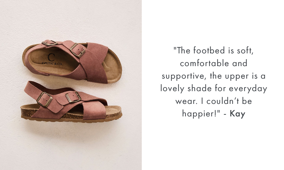 Crossover Buckle Sandals