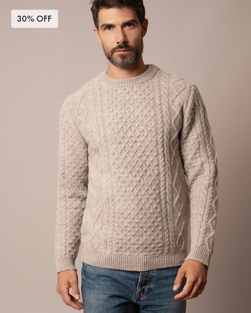 Men's Cable Jumper