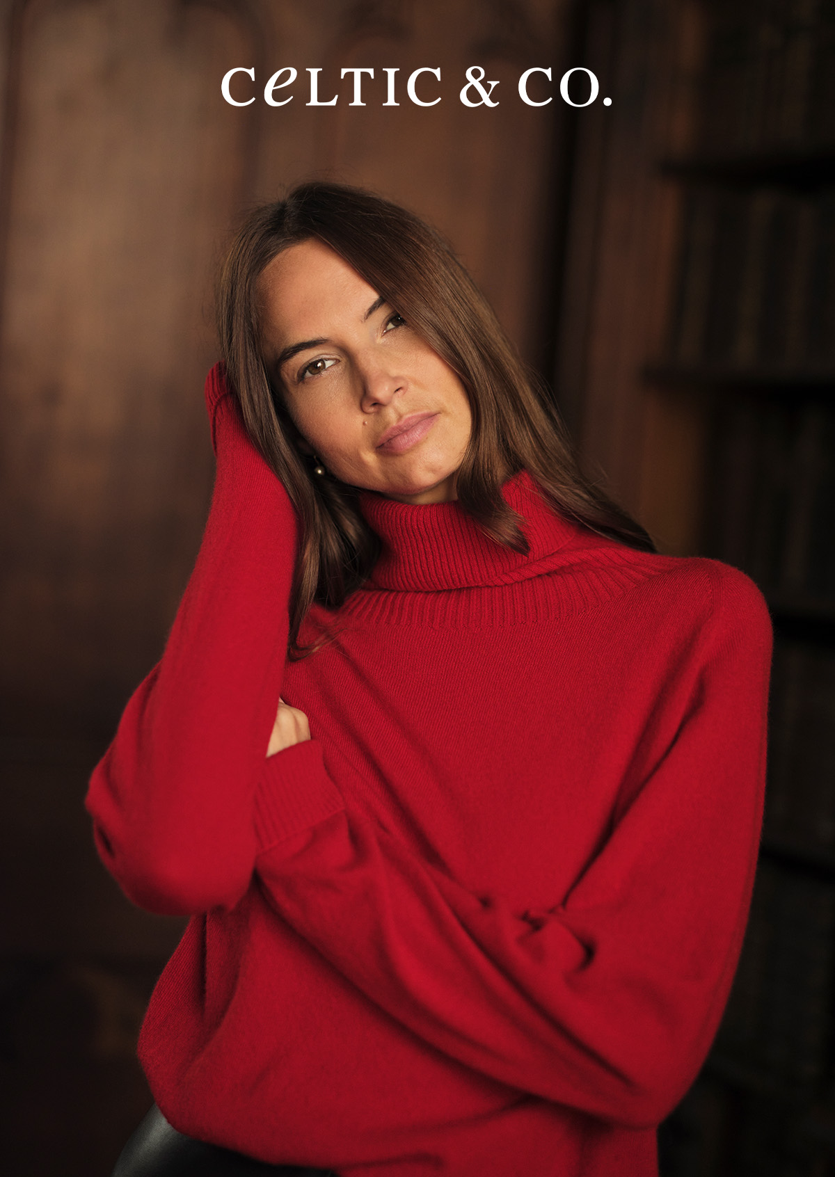 Supersoft Slouch Roll Neck Jumper