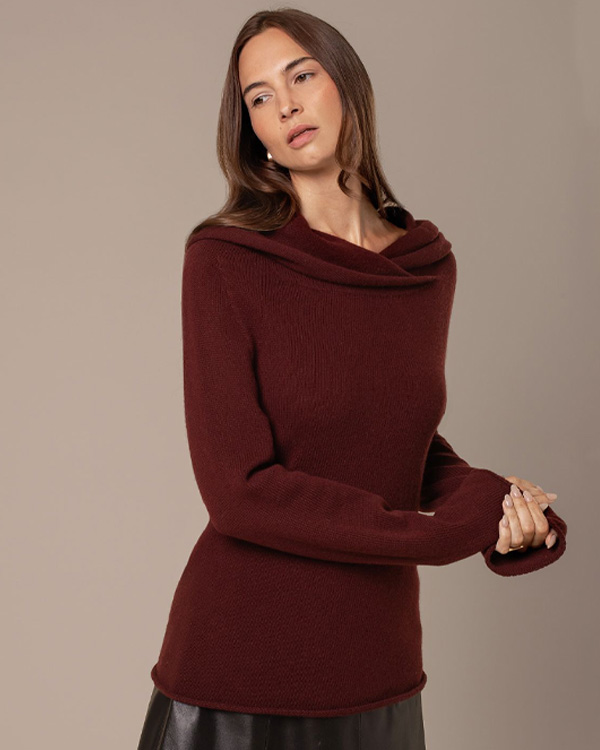 Supersoft Collared Slouch Jumper