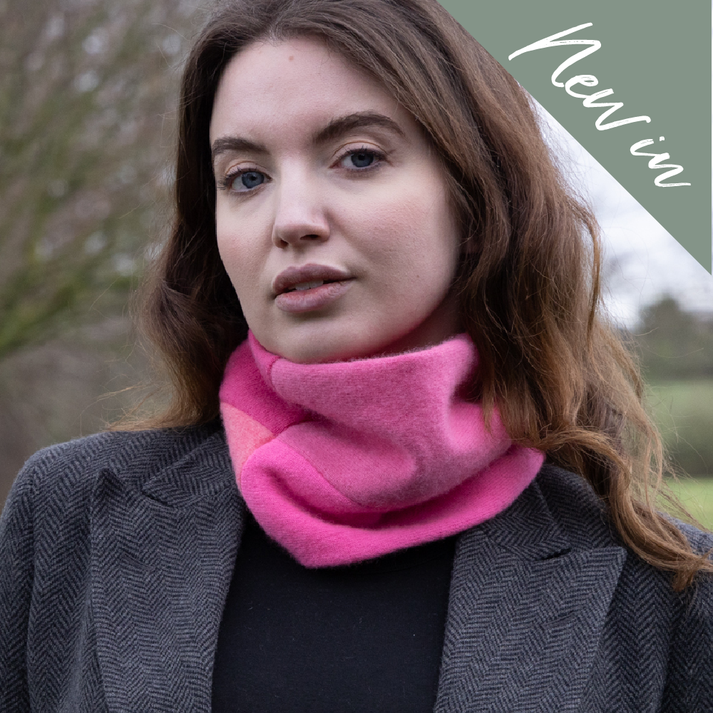 Pink Cherry Neckwarmer