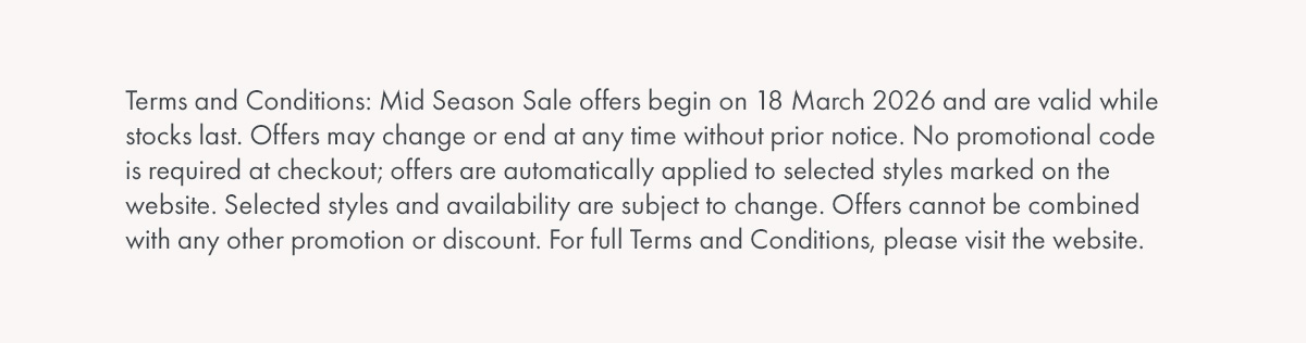 For full terms and conditions, please visit our website