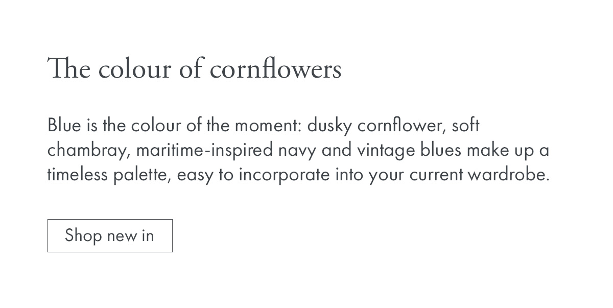 The colour of cornflowers			
