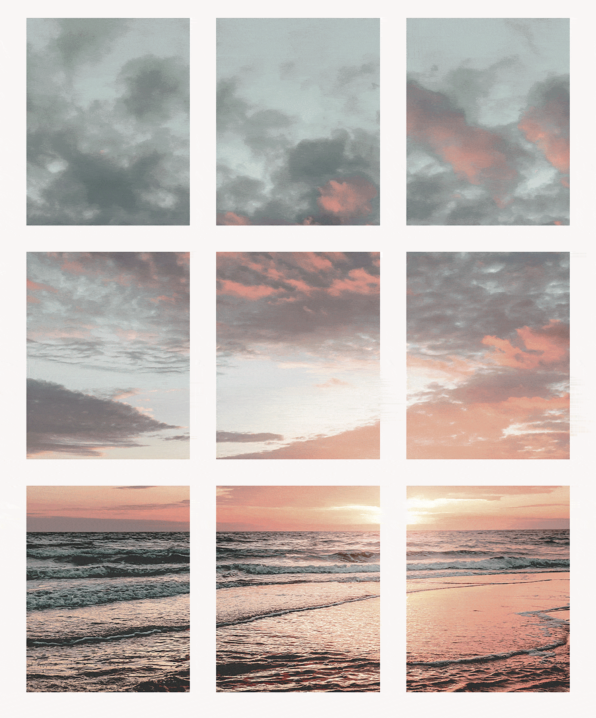 Sorbet sunsets