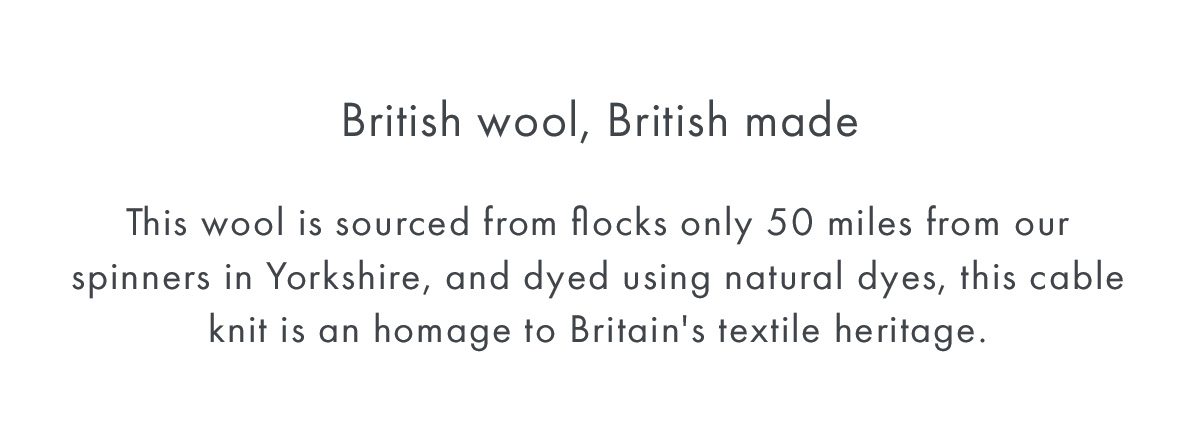 British Cable Zip Cardigan