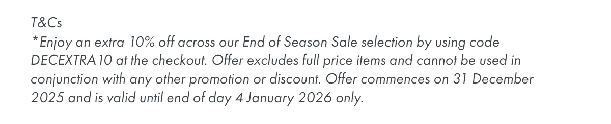 For full Terms and Conditions, please visit our website