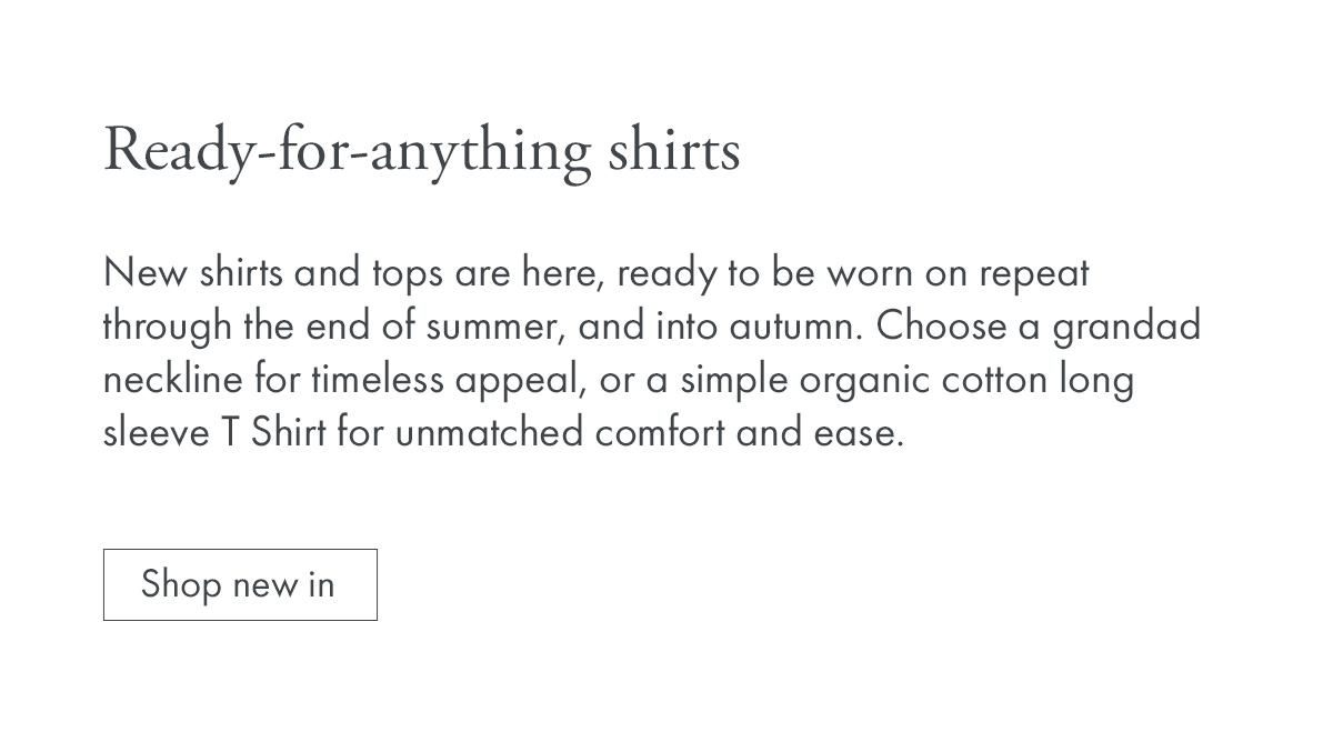 Ready-for-anything shirts