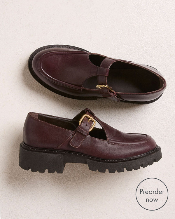 Chunky T Bar Loafers