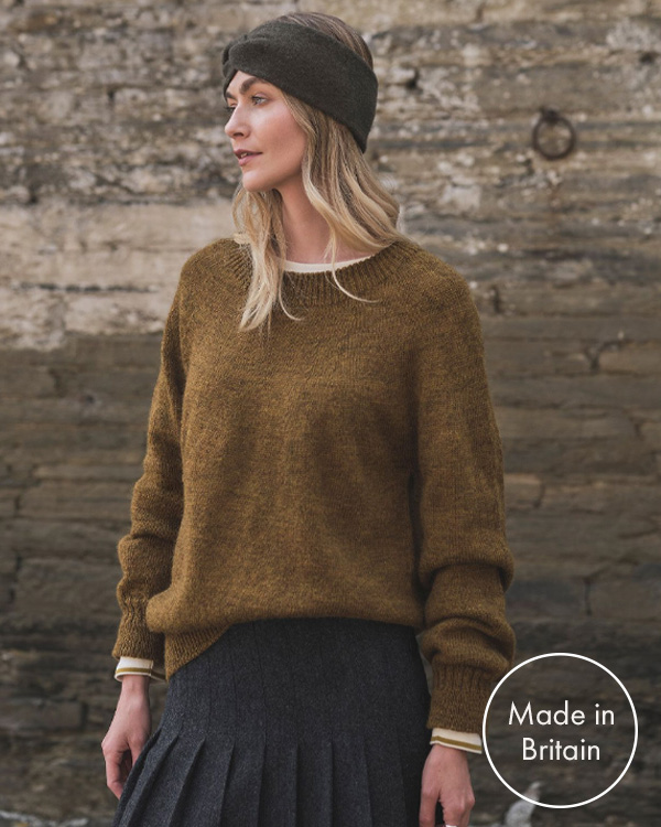 Gansey Stitch Crew Neck Jumper