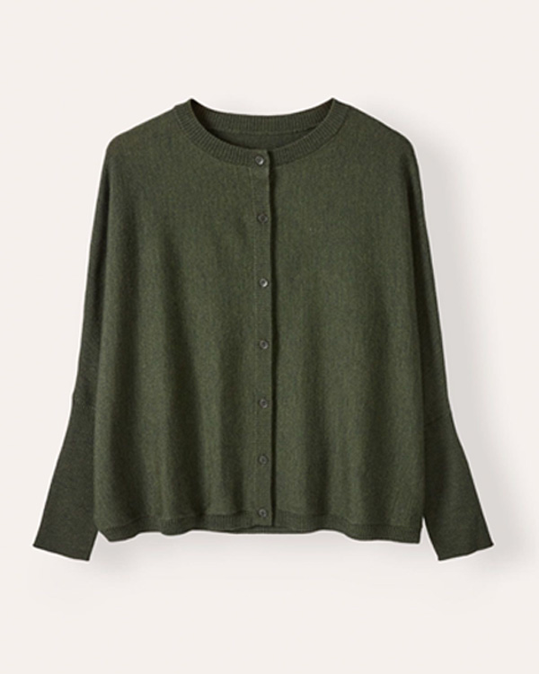 Fine Knit Merino Cardigan