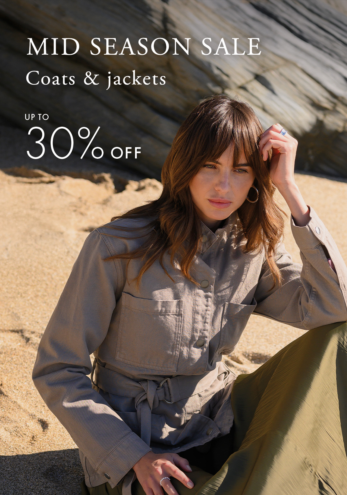 MID SEASON SALE, Coats & Jackets
