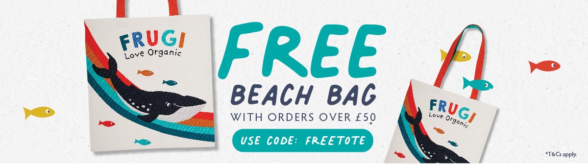Free Beach Bag with orders over 50. Use code: FREETOTE