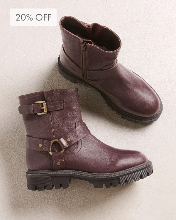 Biker Ankle Boots