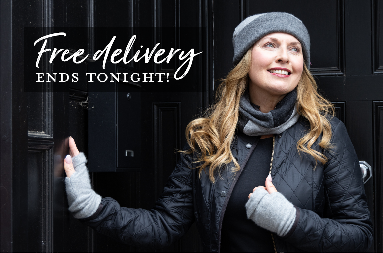 Free delivery ends tonight!