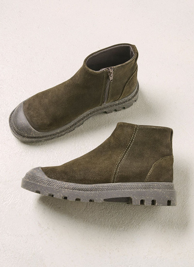 Toe Cap Ankle Boots