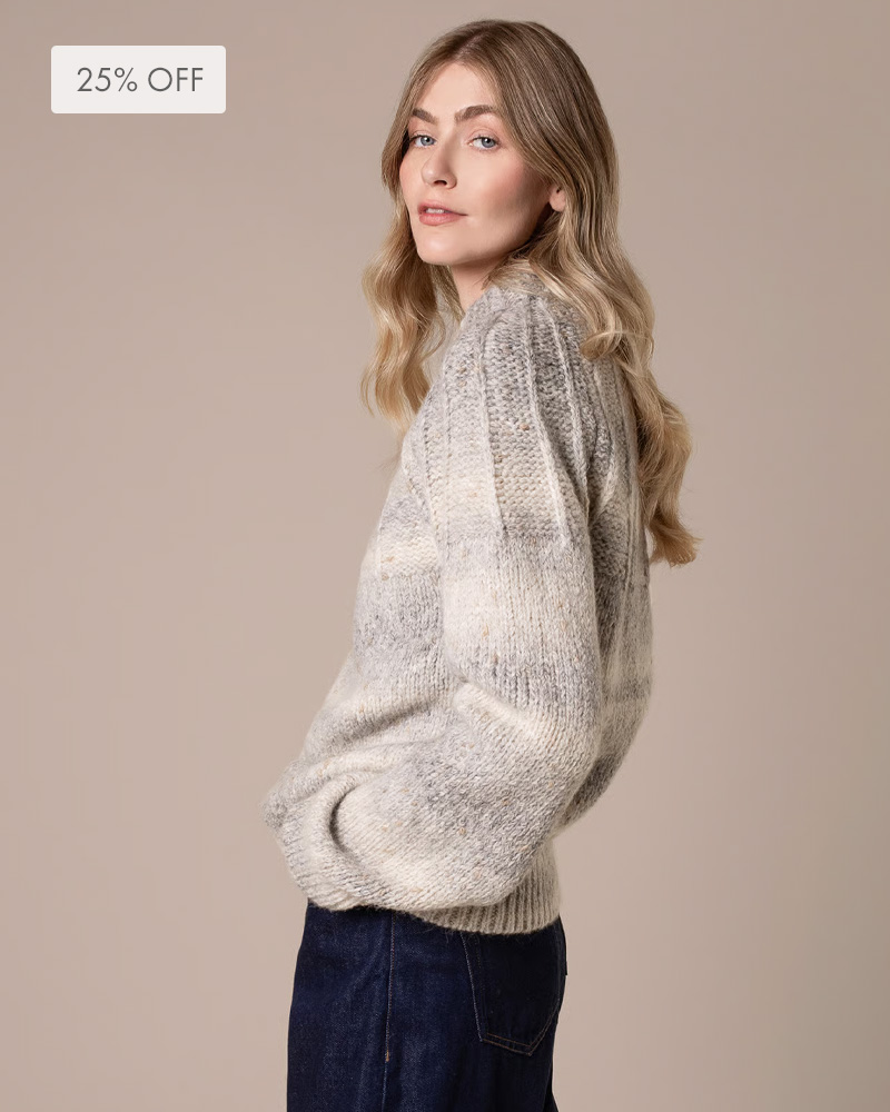 Sunbeam Stitch Yoke Jumper