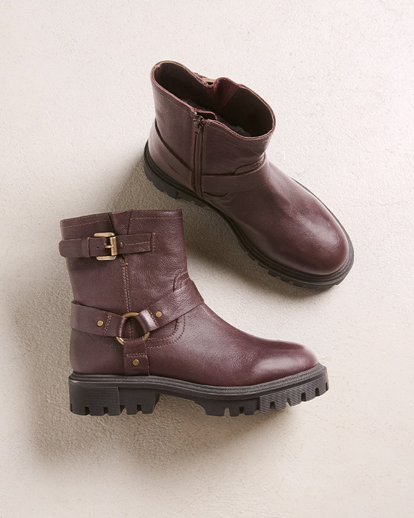 Biker Ankle Boots