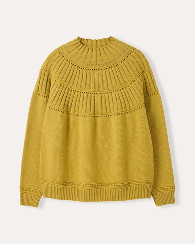 Textured Yoke Jumper