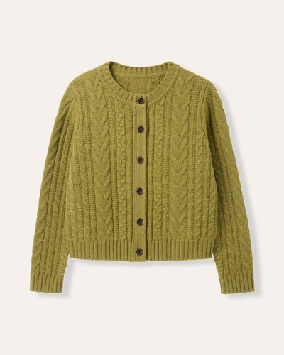 Merino Cable Cardigan