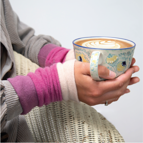 Pink Wrist Warmers