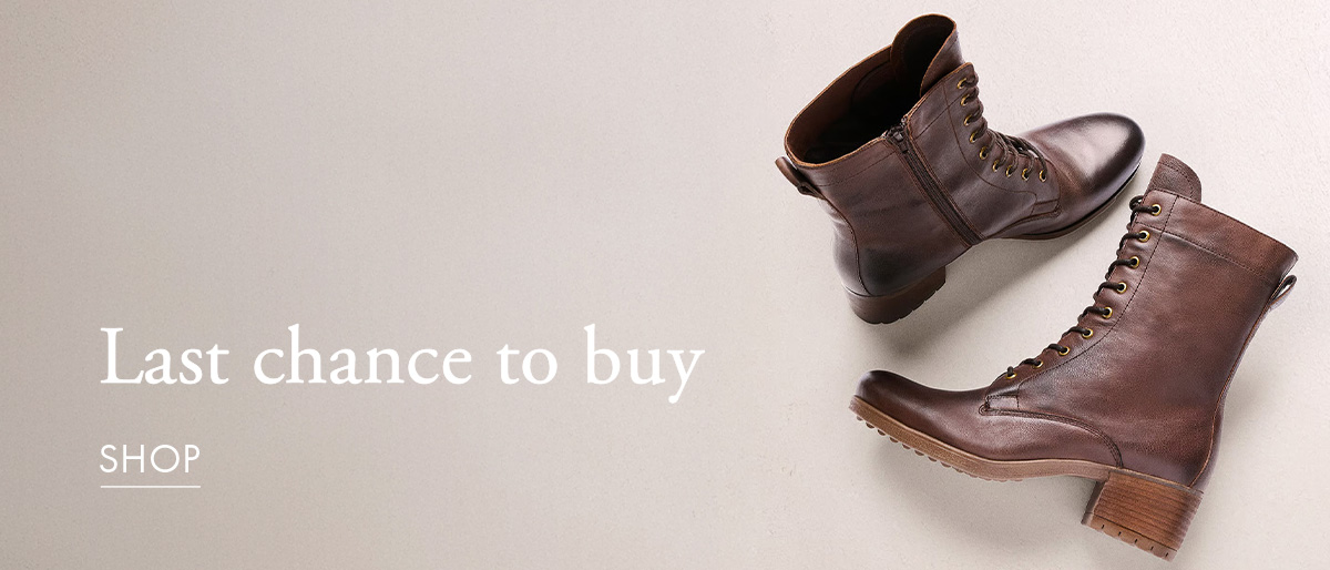 Last chance to buy