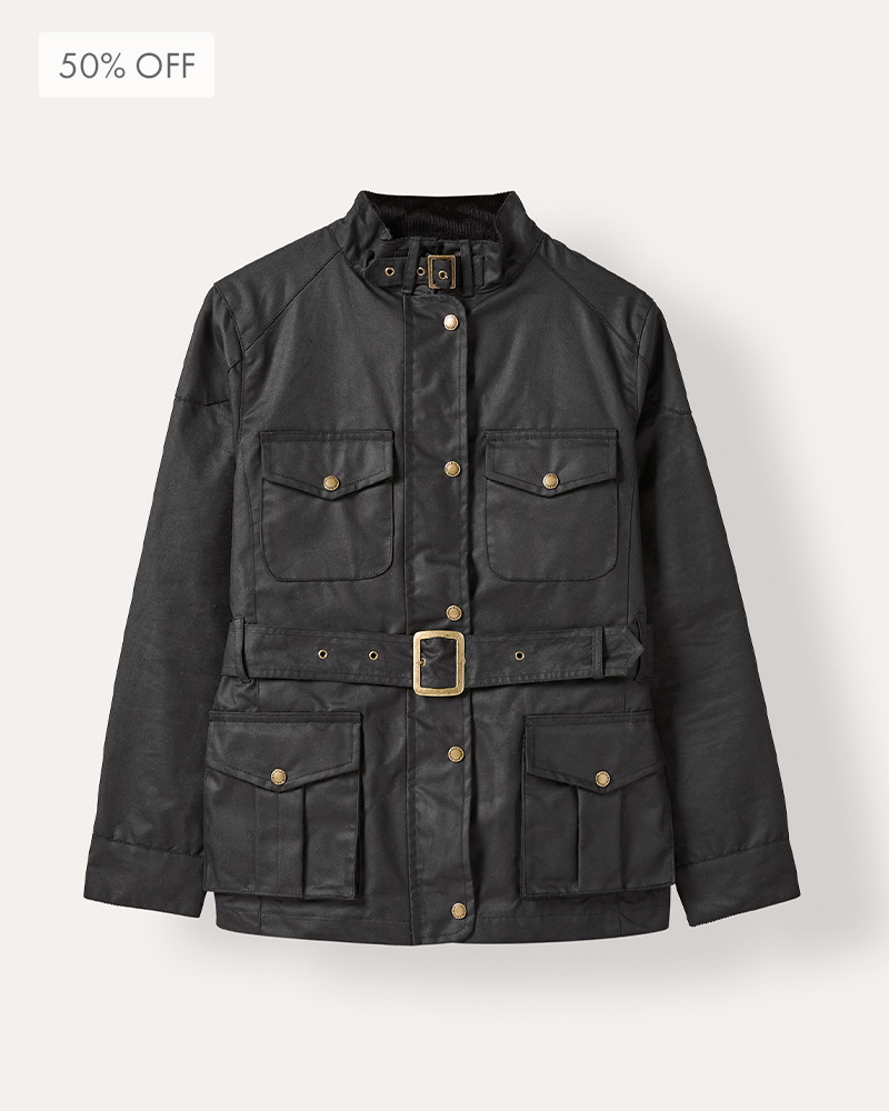 Waxed Cotton Utility Jacket