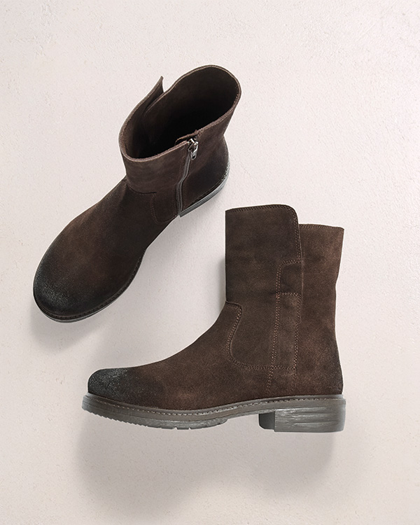 Suede Ankle Boots