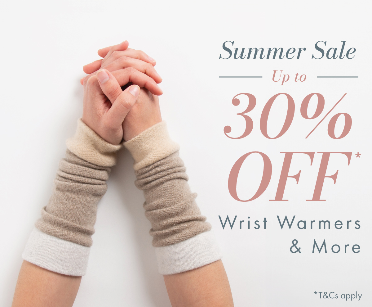 30% Off Lightweight Cashmere