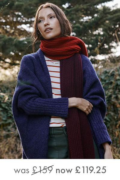 Alpaca Silk Blend Cocoon Cardigan