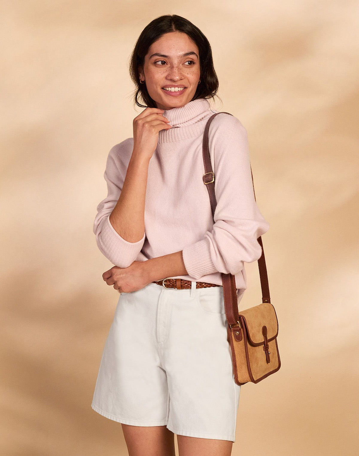 Supersoft Slouch Roll Neck Jumper