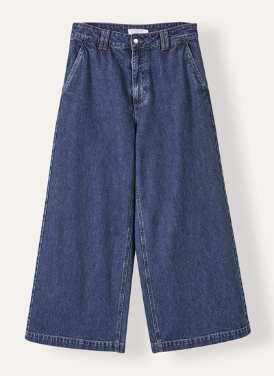 Wide Leg Cropped Jeans
