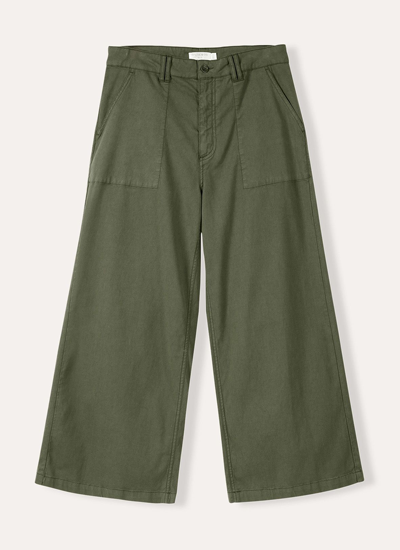 Wide Straight Leg Trousers