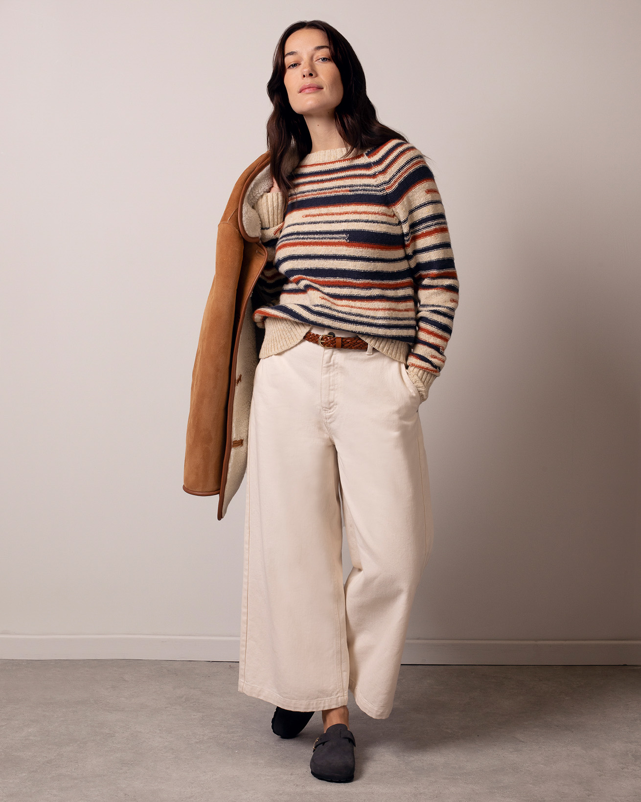Wide Leg Cropped Jeans