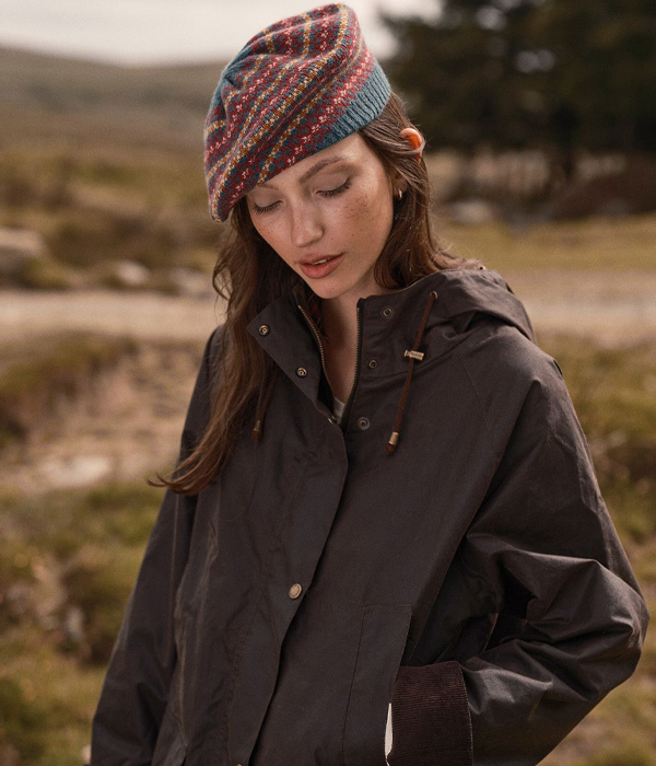 Lambswool Fair Isle Beret