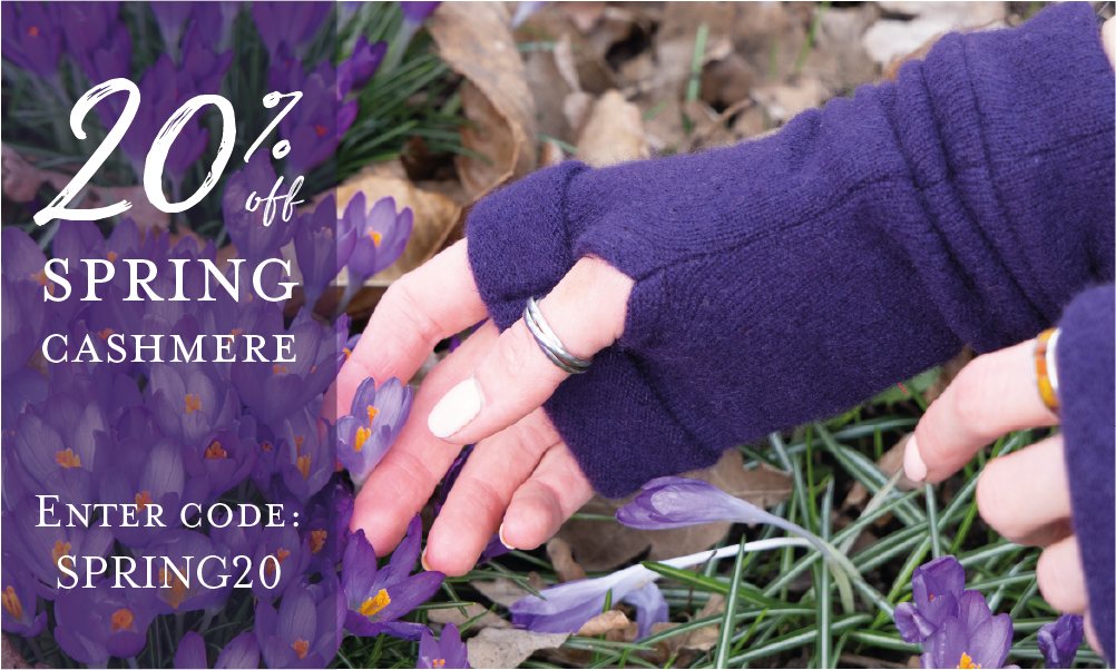 20% off Spring Cashmere Enter Code: SPRING20