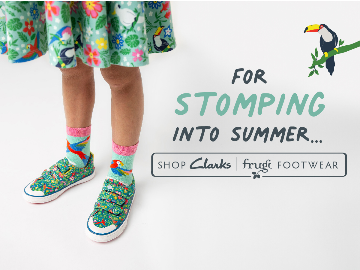 For stomping into summer...